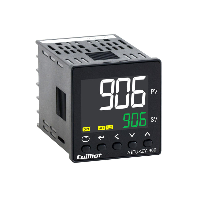 [Australia - AusPower] - PID Temperature Controller, Coiliiot Voltage AC100-240V, LCD Display, Relay & SSR Dual Output, Dual Alarm Output, PID Thermostat with K Thermocouple, Panel Size 48mm*48mm 