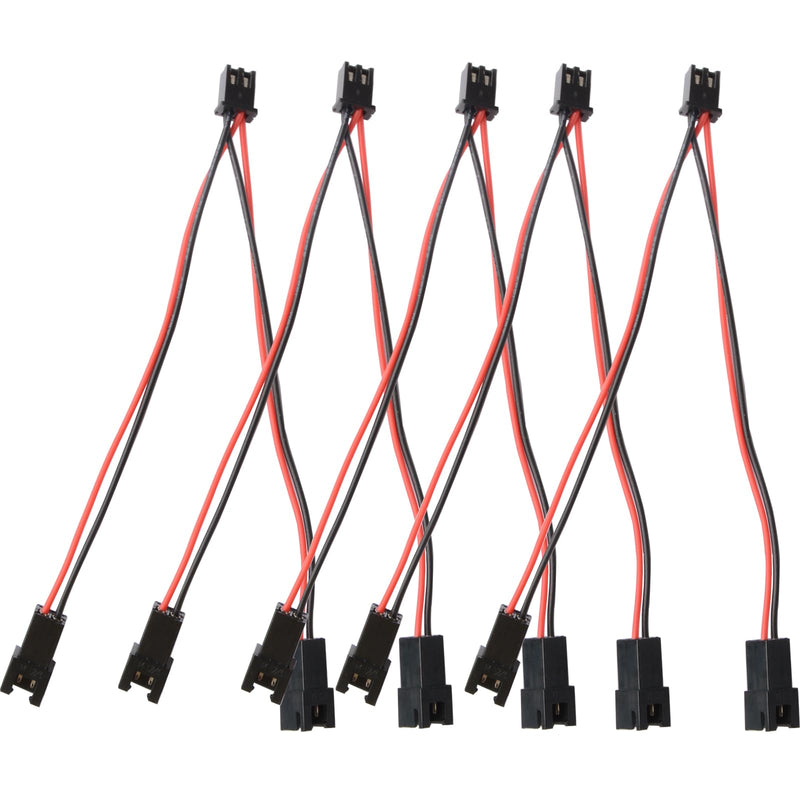 [Australia - AusPower] - 5Pcs 3D Printer Mainboard Y Splitter 1 to 2 Extension Connector Wires Cooling Fan XH2.54 Terminal Connector Cables 