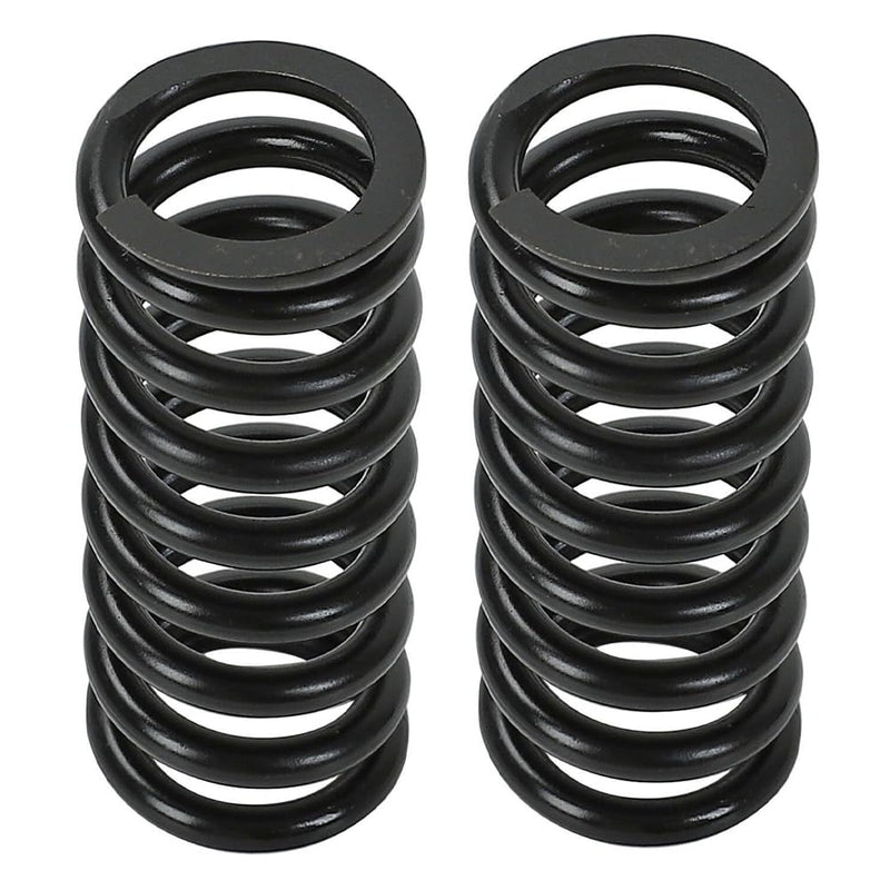 [Australia - AusPower] - Front Upper Door Hinge Spring 15591898, Black Metal Painted Door Hinge Pin Springs Pair, Compatible with Cadillac, Chevrolet, GMC, Oldsmobile Models 