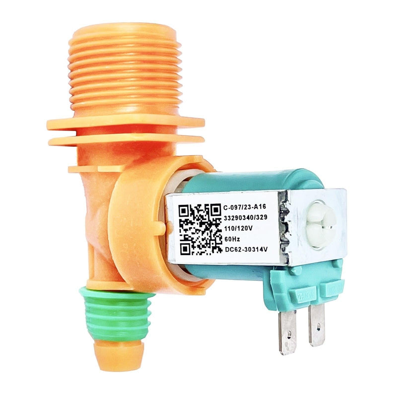 [Australia - AusPower] - DC62-30314V Washer Water Inlet Valve fit for Samsung 33290340, WA40J3000AW/A2, WA40J3000AW/AA, WA40A3005AW, WA41A3000AW/A4, WA45N3050AW/A4, WA45T3400AW/A4 