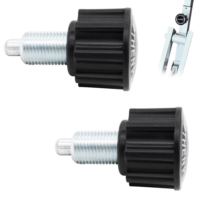 [Australia - AusPower] - M16 Pull Pin Knob 2PCS Pull-up Spring Knob Adjustment Fitness Pop Pull Pin Knob Exercise Bike Pin Knob Replacement Parts for Fitness Equipment 