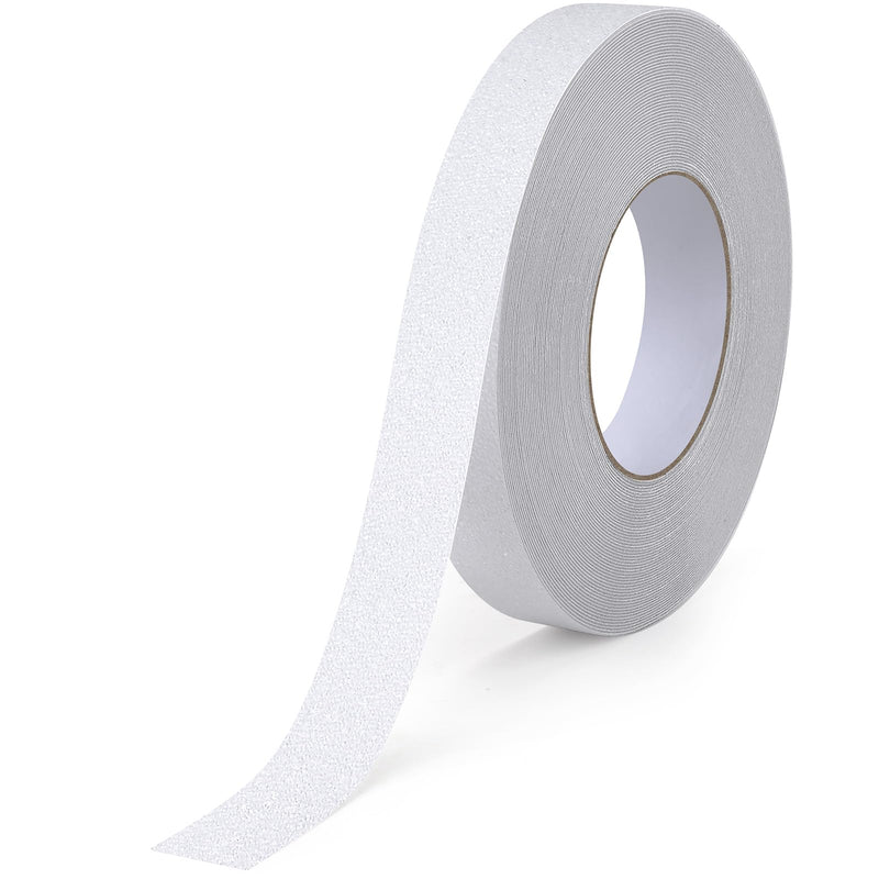 [Australia - AusPower] - Anti Slip Tape, Grip Tape for Stairs Indoor Waterproof, Rubber Grip Tape for Tubs, Stairs, Boats (Clear, 1 Inch x 65 Feet) Transparent 