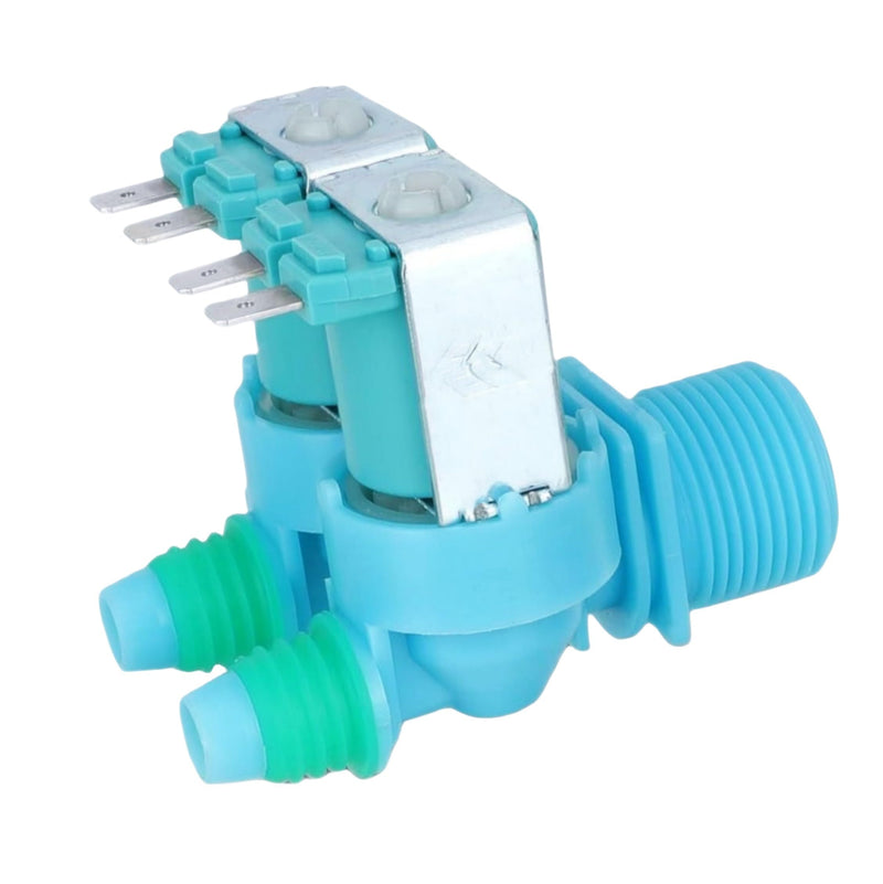[Australia - AusPower] - DC62-00311F Cold Water Inlet Valve (110/120V) Fit for samsung Washer WA40J3000AW, WA44A3205AW, WA45N3050AW, WA45M3100AW, WA45T3200AW -Blue 