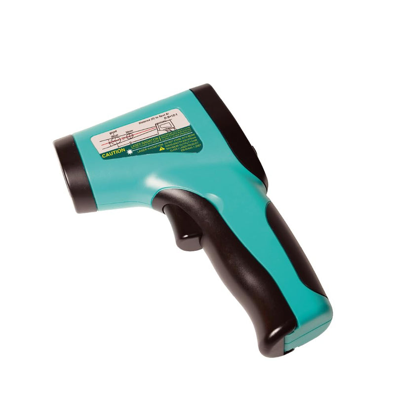 [Australia - AusPower] - Pro'sKit Infrared Thermometer, Non-Contact Measurement, Adjustable Emissivity, Fast Response, Backlit Large LCD, Range Kitchen Tester, No Contact, Griddle, Pizza, Engine 