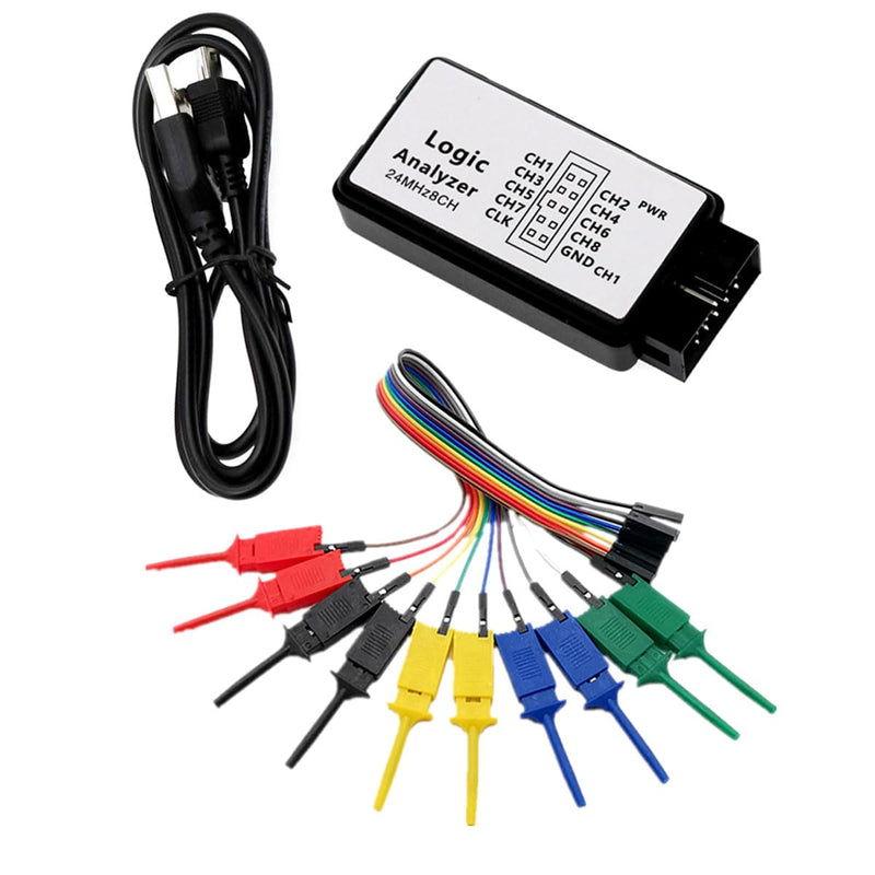 [Australia - AusPower] - USB Logic Analyzer for ARM FPGA Debugging Tool 24M Sampling 8 Channels 