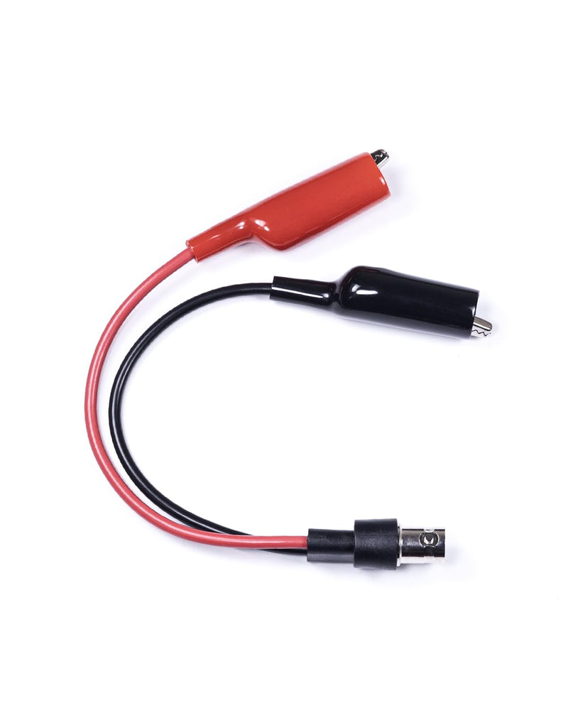 [Australia - AusPower] - BNC Test Leads, BNC (F) to Alligator Clip, Test Lead Breakout Cable for Multimeter, 5A Current Rating, 1 Pack Female Plug 