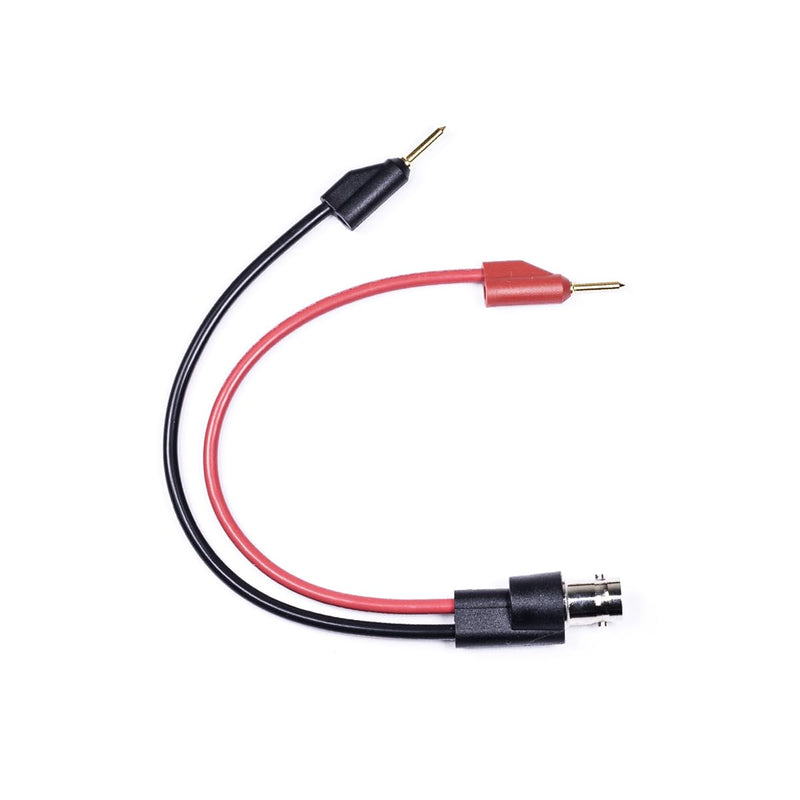 [Australia - AusPower] - BNC Test Leads, BNC (F) to Stackable Pin Tip Plugs, Test Lead Breakout Cable for Multimeter Female Plug 