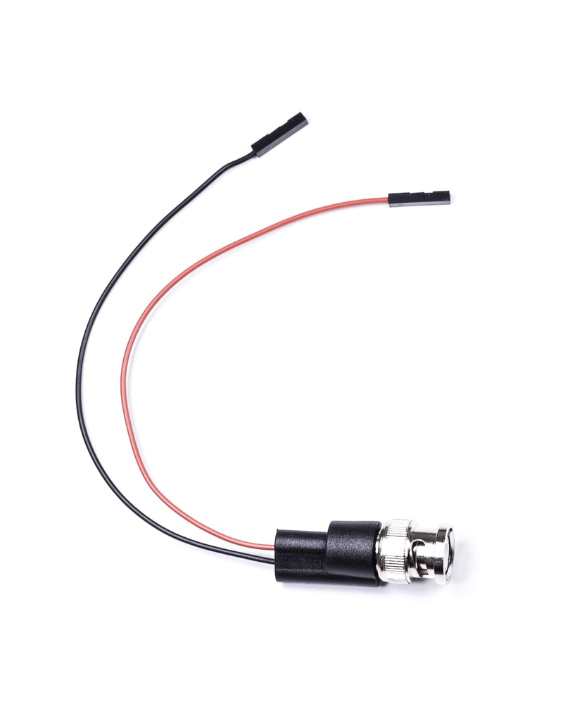 [Australia - AusPower] - BNC Test Leads, BNC to Square Pin Receptacles, Test Lead Breakout Cable for Multimeter, 5A Current Rating, 1 Pack Male Plug 