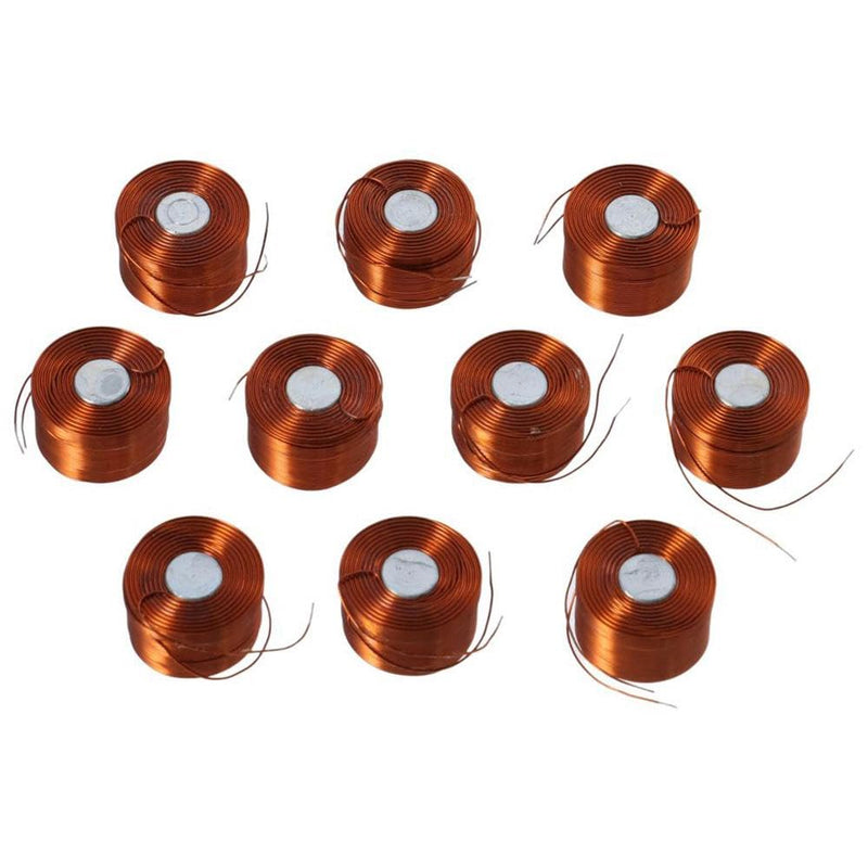 [Australia - AusPower] - 10PCS Magnetic Levitation DIY Coil Copper Coil Electromagnetic Induction Experiment Coil 19X12MM 