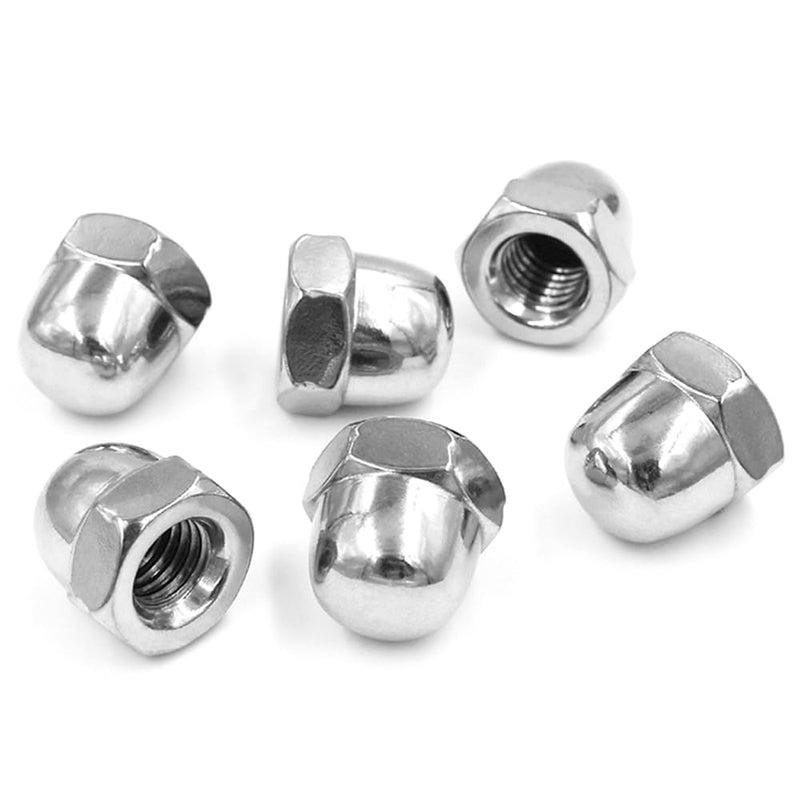 [Australia - AusPower] - M4 Acorn Cap Nuts, M4x0.7mm Dome Head Hex Nuts,18-8 Stainless Steel Hardware Nuts,Bright Finish, Full Thead Coverage,Quantity 100Pcs M4x0.7mm(100pcs) 