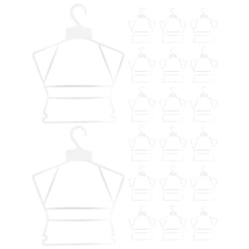 iplusmile Baby Clothes Hangers 20 Pack Plastic Infant Toddler Hangers for Nursery Clothing Display Kids Swimsuit and Outfit Organizer