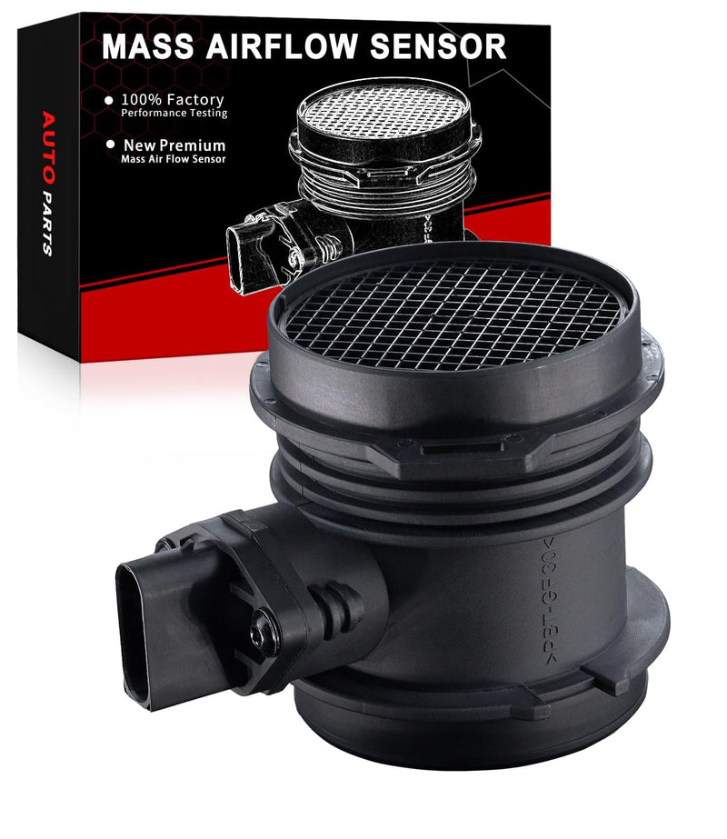 Mass Air Flow Sensor [5-Pins] for:-Mercedes-Benz C240 C280 C320 E320 ML320 ML350 S350 SLK320 CLK320 C32 AMG SLK32 AMG, Replace# 0280217515, 1120940048