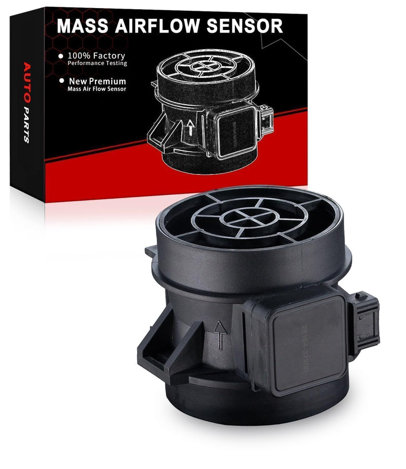 Mass Air Flow Sensor Meter MAF Compatible for:-Hyundai Tucson 2005-2009, Tiburon 2003-2008, Sonata 2001-2005, Santa Fe 2001-2006 for:-Kia Optima 2001-2006, [6Cyl 2.5L 2.7L] Replace# 28164-37200