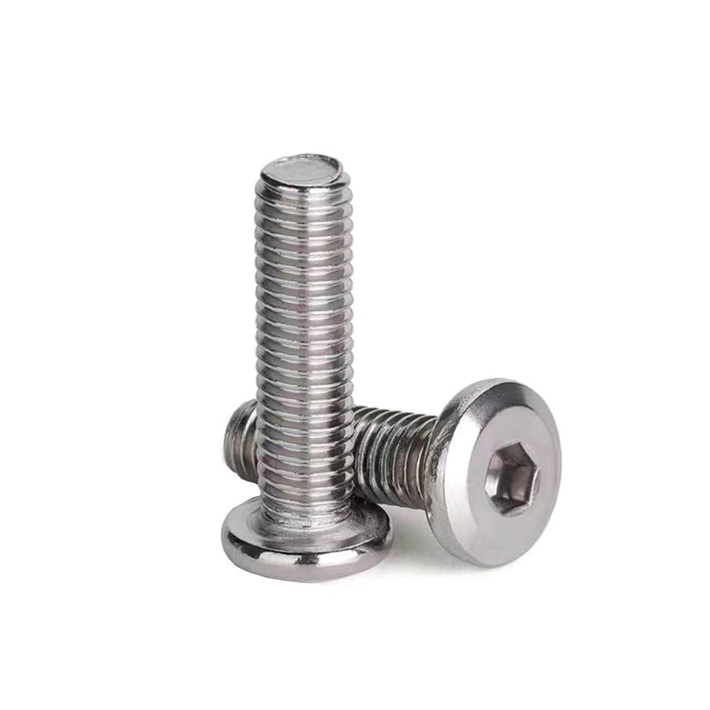 [Australia - AusPower] - 1/4-20 x 3/4" (40 Pack) Flat Head Hex Socket Cap Screws Bolts, 304 Stainless Steel 18-8, Hex Drive, Bright Finish, Fully Machine Thread 1/4-20 x 3/4" 