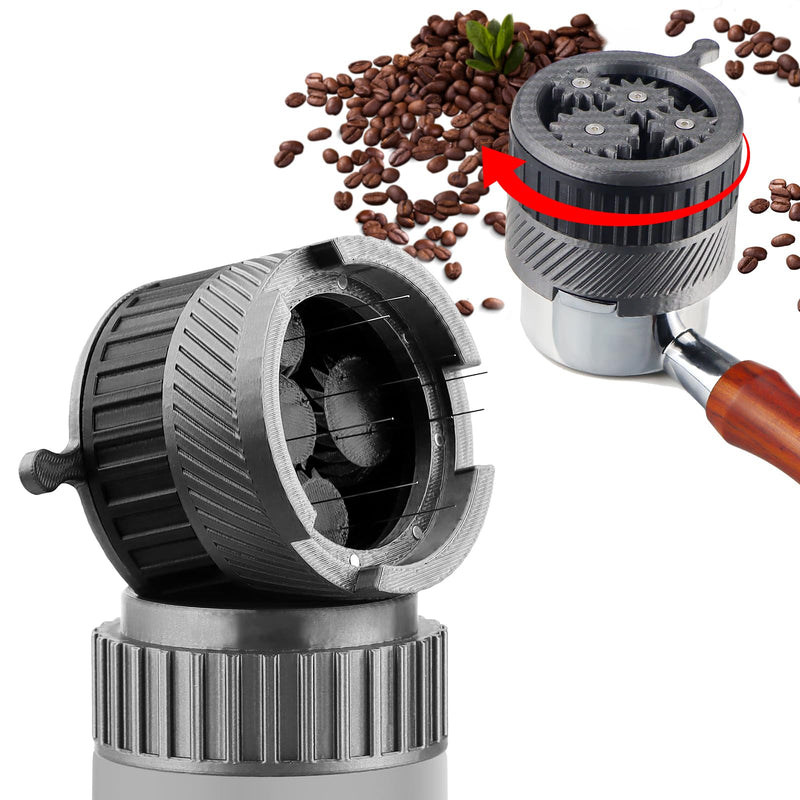 [Australia - AusPower] - GUSUCIN Spirographic Espresso WDT Tool, Espresso Distribution Tools Compatible with Breville 54MM Portafilter Baskets, Geared Spinning Espresso Needle Stirrer, Espresso Machine Accessories Tool 