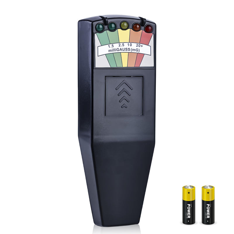 K2 EMF Meter Magnetic Field, Radiation Detector Portable, Handheld EMF Meter, Electromagnetic Paranormal Devices Tester, K2 EMF Meter, Paranormal Equipment Tester, 50 Hz - 20,000 Hz, Black