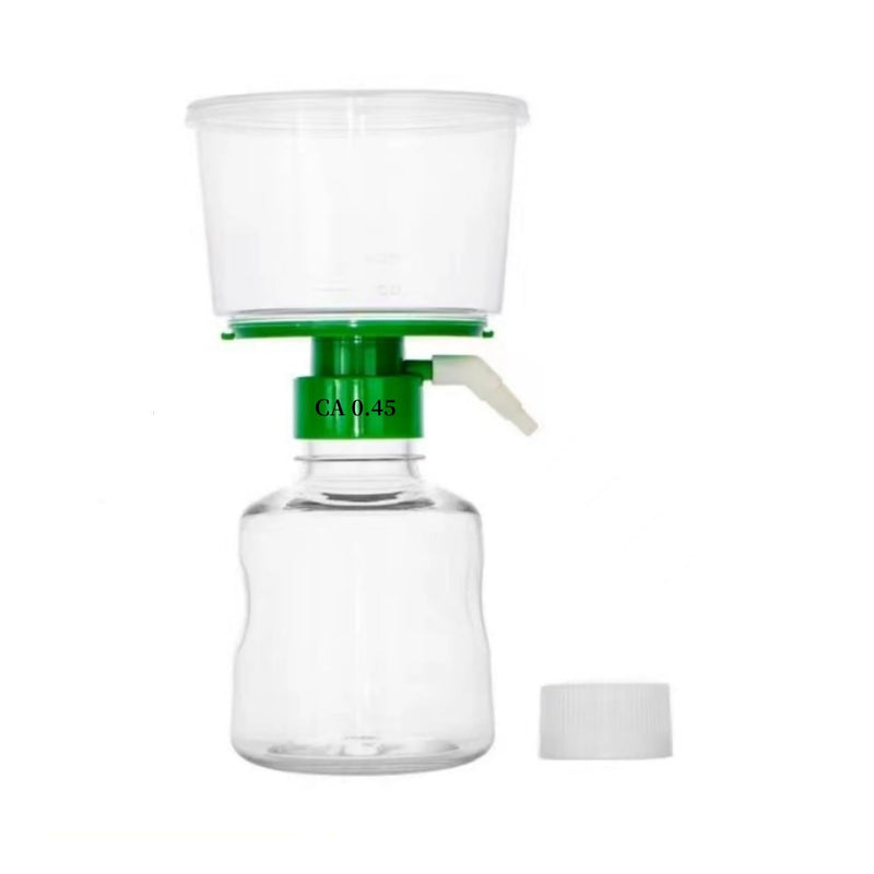 [Australia - AusPower] - 500ML Sterile Vacuum Filter Units with 0.45um CA Membrane, Individually Wrapped 500ML CA (0.45um? 