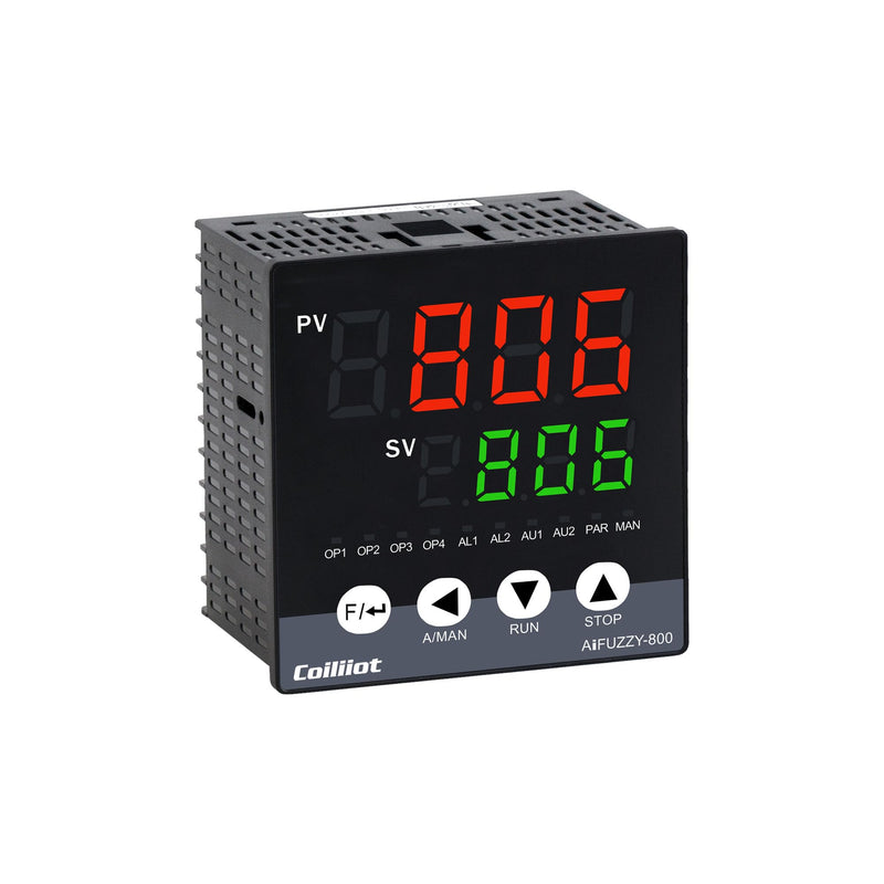 [Australia - AusPower] - PID Temperature Controller, Coiliiot Voltage AC100-240V, LED Display, Relay & SSR Dual Output, One Alarm Output, PID Thermostat with K Thermocouple (96mm*96mm) 96mm*96mm 