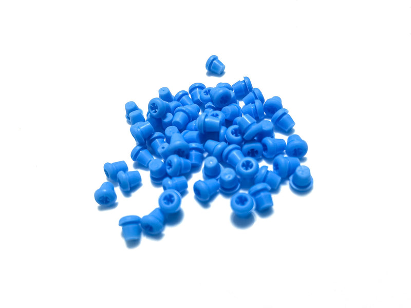[Australia - AusPower] - 500Pcs Silicone Cover for Dental Burs Holder Autoclavable Block FG RA Burs 