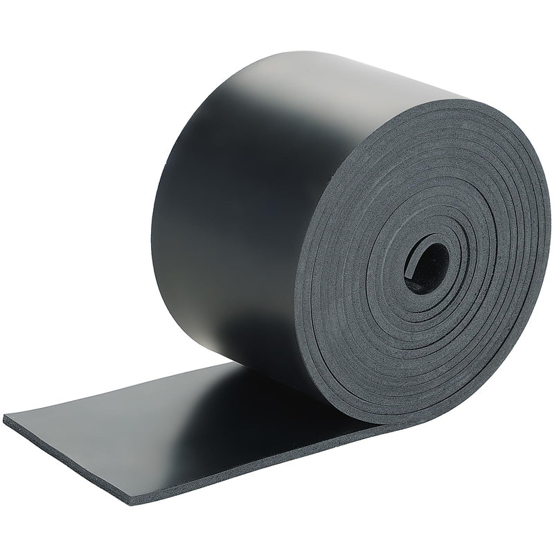 Neoprene Rubber Strip, 3" Wide * 1/8" Thick × 10 Ft Long Solid Rubber Roll for DIY Gasket, Seal Solution, Crafting, Flooring, Protection, Anti-Vibration, Anti-Slip 3“ × 1/8” × 10‘