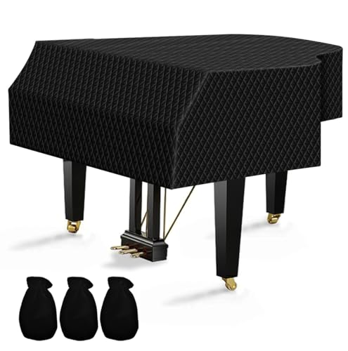 TINDTOP Thickened Grand Piano Cover, Waterproof Baby Piano Cover Thickened, S - 62.99in/160cm