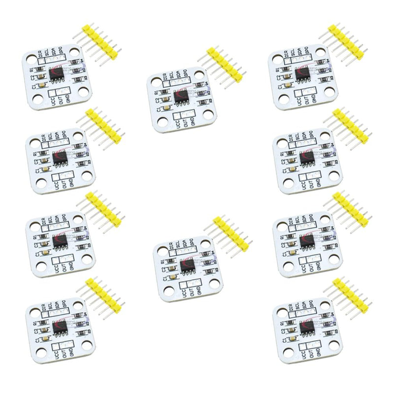 AS5600 Magnetic Encoder Magnetic Induction Angle Measurement Sensor Module 12 Bit Pack of 10