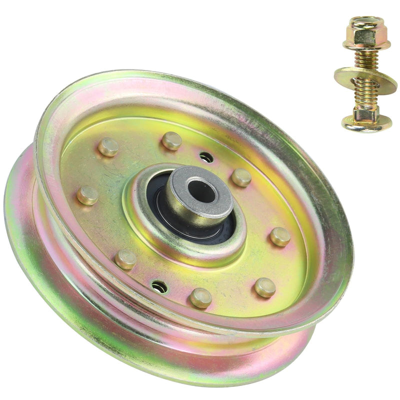 [Australia - AusPower] - 175820 Idler Pulley Replaces Craftsman Idler Pulley 175820 Pulley Craftsman Pulley Idler Flat 175820, Husqvarna 596481401 Pulley Idler, Husqvarna 532175820 Pulley, Husqvarna 539107620 1 Pack 175820 Pulley 