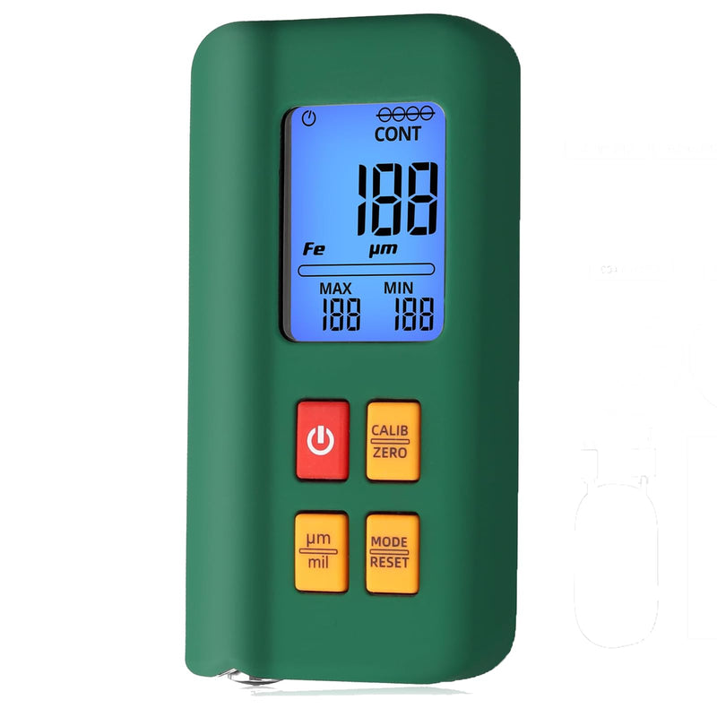 [Australia - AusPower] - EYPINS Paint Coating Thickness Gauge, 0-1500μm/59mil Range, 0.01mil/0.1μm Resolution, Auto-Digital Paint Meter for New/Used Cars, Backlit Display, Includes Battery 