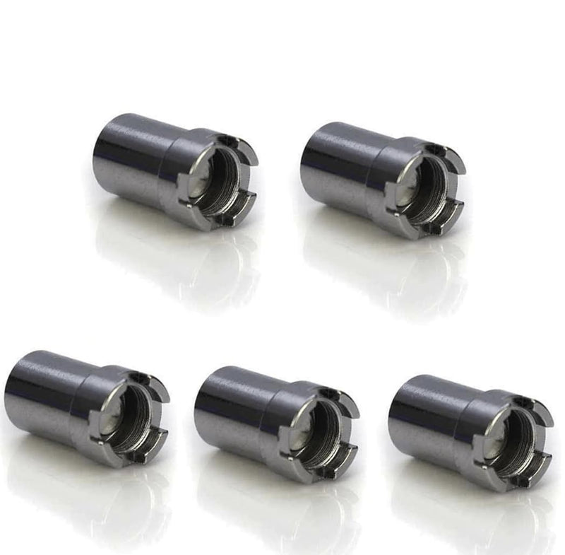 [Australia - AusPower] - Magnetic Ring Connector Adapter,Threaded Metal Accessories,Universal Multi Function, 5 Pack 