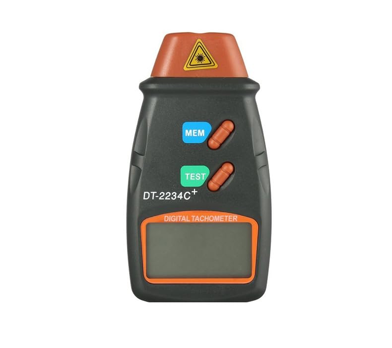 Digital Laser Photo Tachometer Handheld Photo Tachometer Laser Non-Contact RPM Speedometer