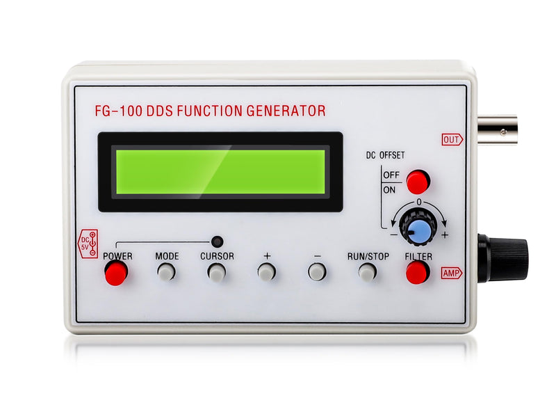 [Australia - AusPower] - FG 100 DDS Function Generator, DDS Counter, Sine Frequency 1HZ-500KHz, Counter Source Generator Meter, Used for Scan Time Calibration Coefficient of 