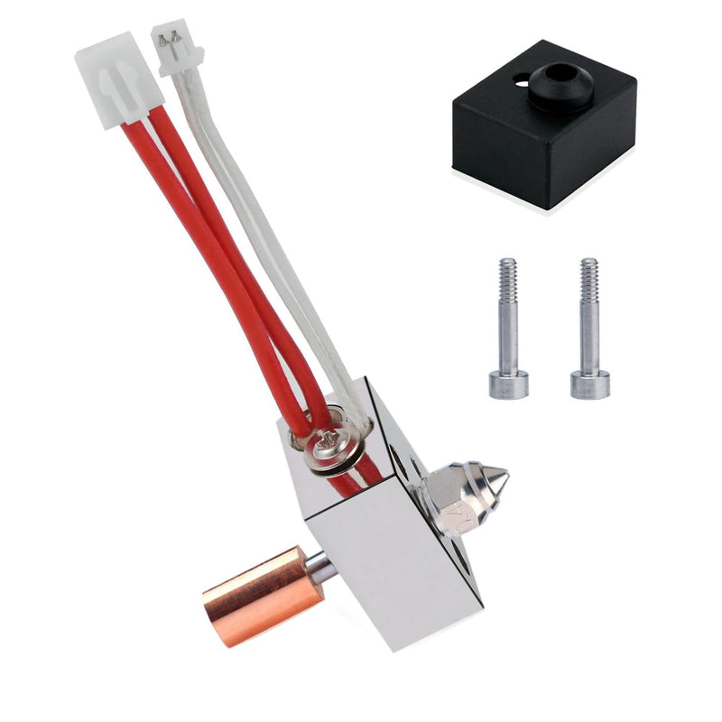 Sprite Extruder/Pro Upgrade Hotend Kit,Ender 3 S1 Plated Copper Heater Block,Nozzle 0.4,Bi-Metal Heatbreak for Ender 3 S1,Ender 3 S1 Pro,Ender 3 S1 Plus,CR10 Smart Pro,300℃ Plated Copper Kit