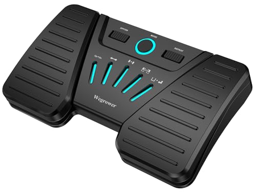 Wegrower Wireless Page Turner Pedal for Musical Instruments