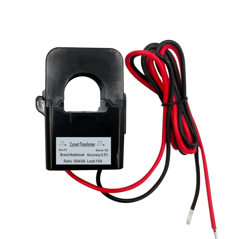 [Australia - AusPower] - AC Current Sensor Transformer, Core Current Transformer Coil Sensor for 50A Amp Energy Meter 
