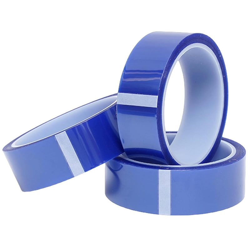 [Australia - AusPower] - Heat Tape for Sublimation,3 Rolls 20mmX33m(108ft),Heat Resistant Tape for High Temperature,Heat Transfer Adhesive Tape,Sublimation Tape,No Residue(Blue Colors) Blue 