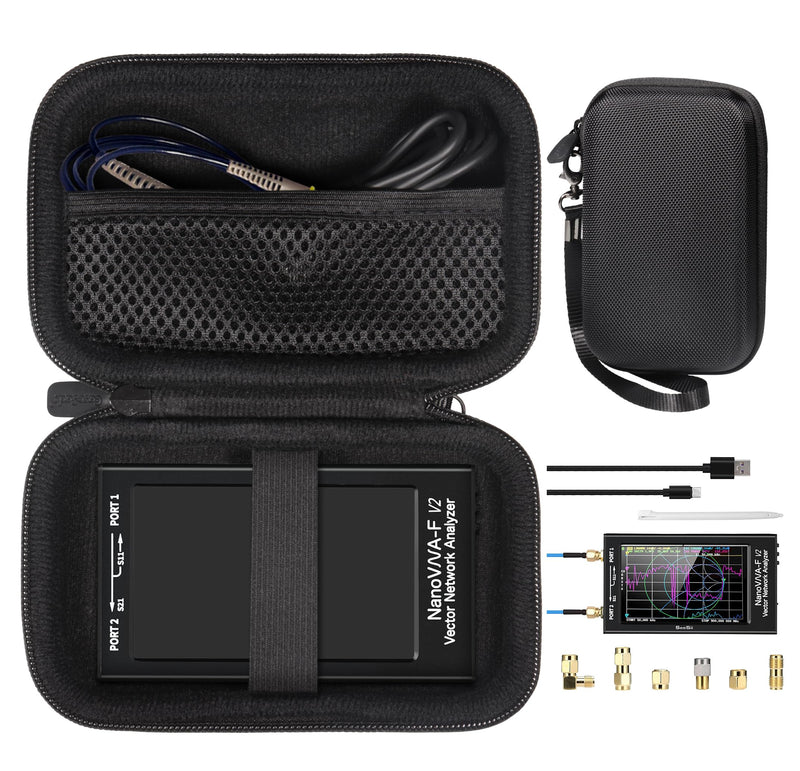 [Australia - AusPower] - CaseSack Case compatible with Seesii NanoVNA-F V2 Vector Network Analyzer 