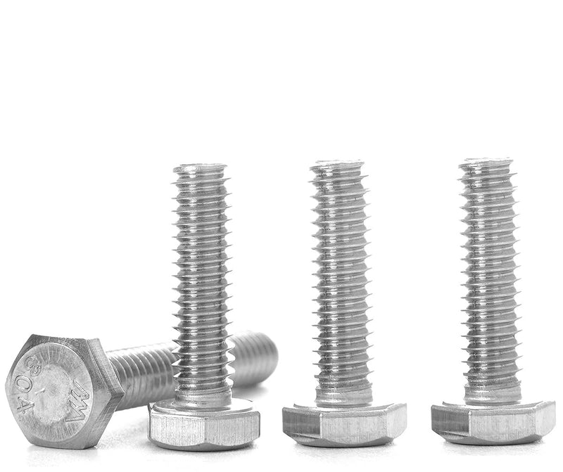 [Australia - AusPower] - 1/4-20 Hex Bolts Screws Kit External Hex Head Stainless Steel 304 Fully Threaded Hex Bolt 1/4-20 x 1/2" Length 50-Piece 1/2" 