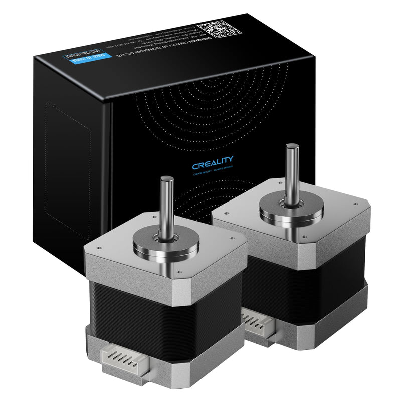 [Australia - AusPower] - FDM 3D Printer Stepper Motor 42-40,2 Phases 1A 1.8 Degrees 0.4 N.M Stepper Motor 3D Printer Extruder, for Creality Ender-3 Series and CR-10 Series E-axis (42-40(2Pcs)) 42-40 2PS 