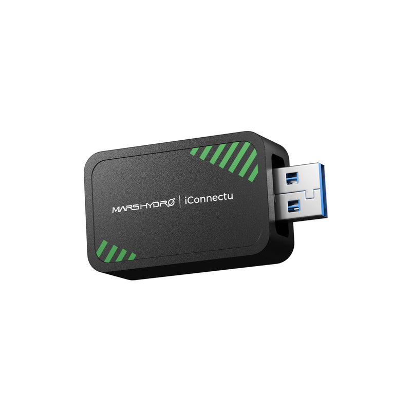 [Australia - AusPower] - MARS HYDRO 2025 iConnectu Controller, for New Version FC & FC-E & SP3000 LED Grow Lights, Bluetooth USB Supports Smart Grow System Devices, WiFi App controllable, Expansion Port for RJ12 