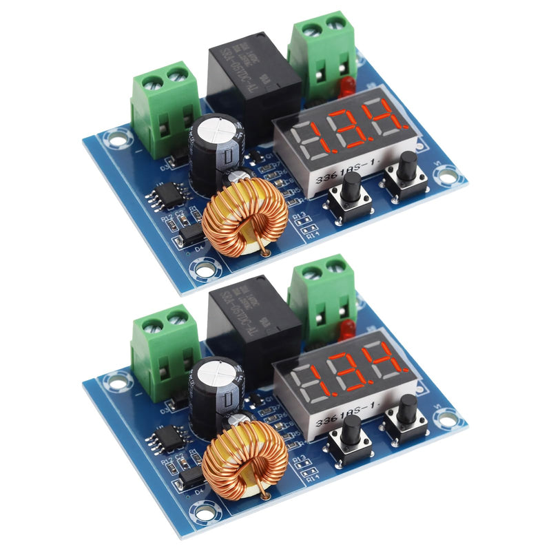 [Australia - AusPower] - 2pcs XH-M609 Battery Low Voltage Disconnect Module Low Voltage Cut Off with Digital Display Disconnect Protection for Various Battery and Lithium 12V-36V 