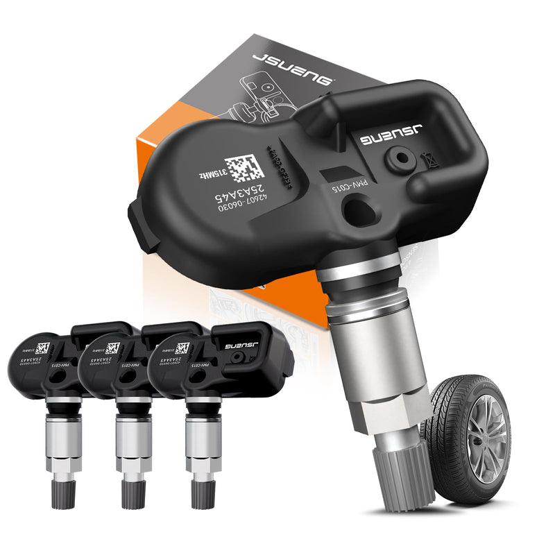 [Australia - AusPower] - 4-Pack Pre-programmed TPMS Sensor Tire Pressure Monitoring Sensor Compatible with Toyota Lexus, Camry Corolla, Avalon, RAV4, Prius, Tacoma, Tundra, C-HR, Venza, ES, GX, LC, LX, 315MHz 