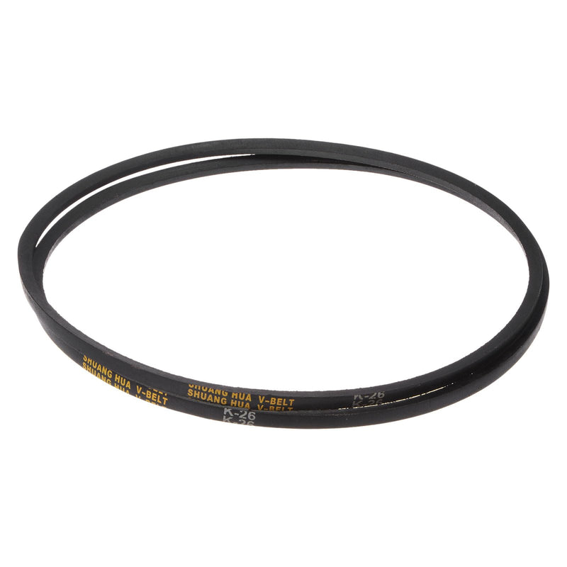 [Australia - AusPower] - uxcell 2pcs K26 Rubber V Belt, K Section V-Belt 26" Outside Circumference x 0.315" Width x 0.236" Thick, Industrial Power Transmission Belt 2 