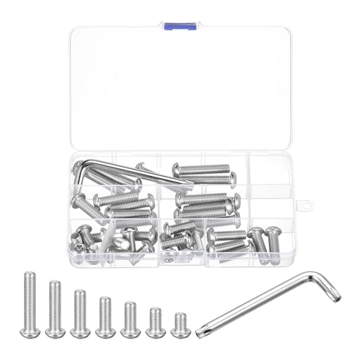 uxcell M8 Torx security machine screws kit in assorted 12–40mm lengths