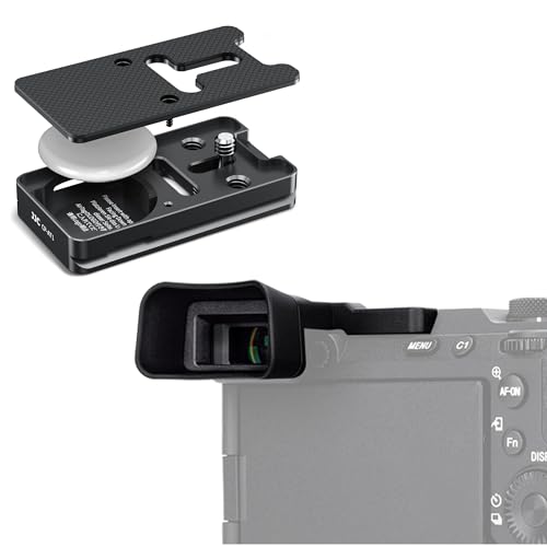 A7CII A7CR Eyecup + Quick Release Plate for AirTag