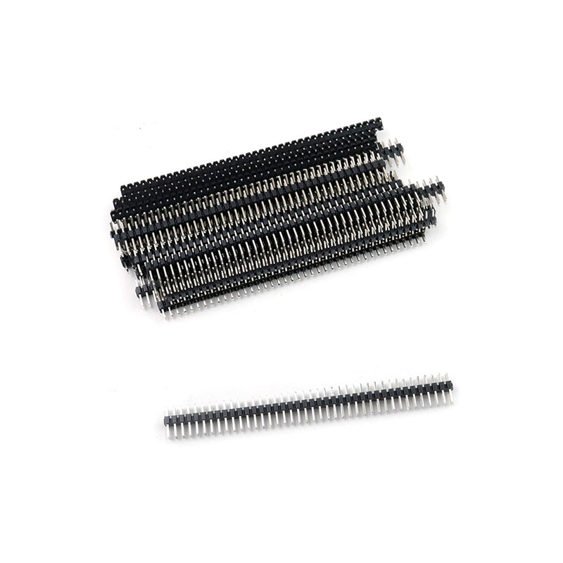 [Australia - AusPower] - Double Straight Row Pin Header Strip 40Pin 2.0mm Pitch Connector Kit PCB Pin Strip 2x40P 2.0mm Straight 20Pcs 
