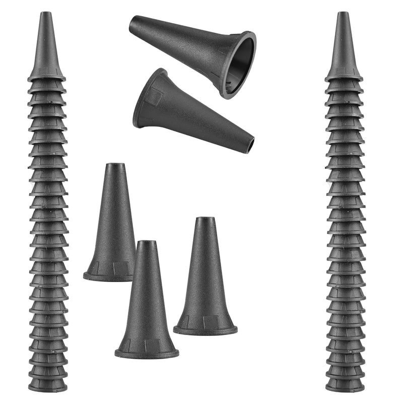 [Australia - AusPower] - Reusable Diagnostic Otoscope Cover Specula Tips - Sets of 50 - Available in 2.5 mm, 3.5 mm, 4mm, 5 mm (50 pcs of 2.5 mm and 3.5 mm (25 each)) 50 pcs of 2.5 mm and 3.5 mm (25 each) 