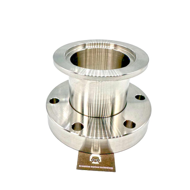 [Australia - AusPower] - Conflat (CF) 2.75" 2-3/4" CF35 to KF40 flange NW40 hybrid adapter reducer converter for high vacuum chamber or system (pack of 1pc) CF 2.75" to KF40 (1pc) 
