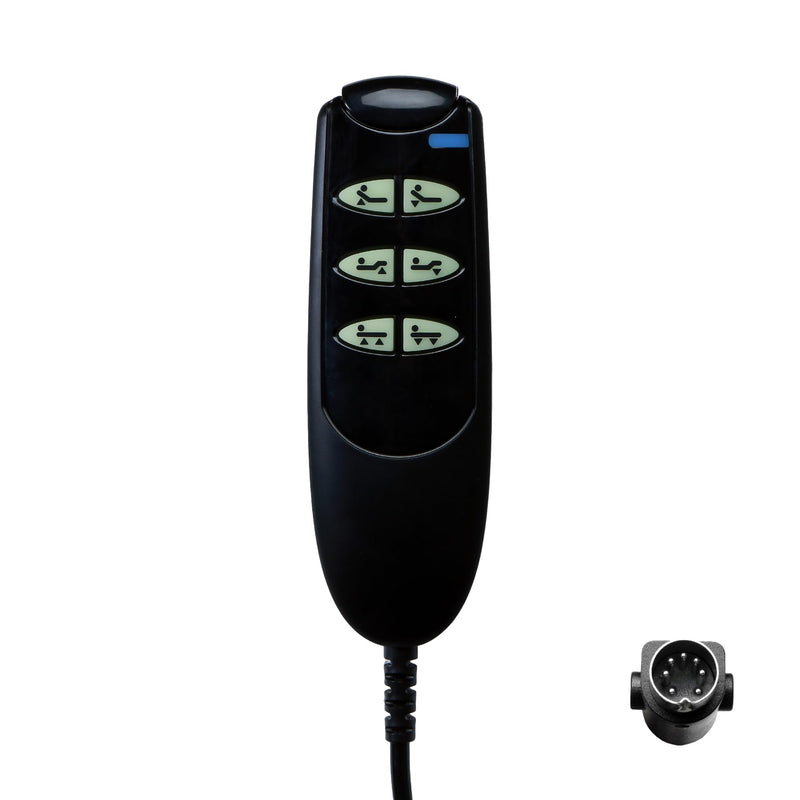 [Australia - AusPower] - 6 Button 7 Pin Remote Hand Control Handset for Electric Hospital Beds Models 15033 and 15235 