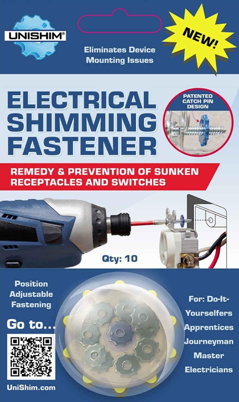 [Australia - AusPower] - Electrical Shimming Fasteners 10pk 
