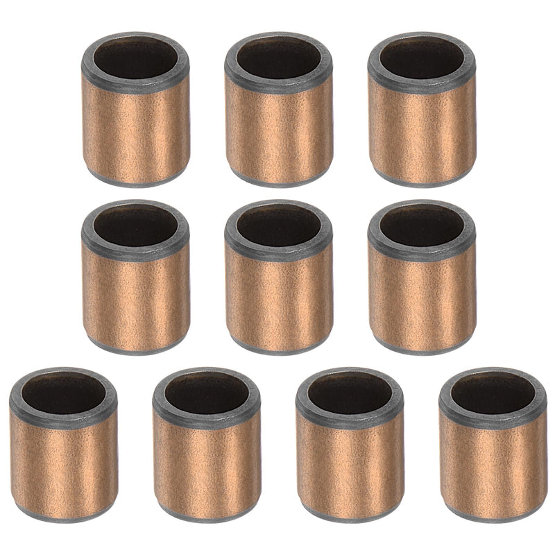 [Australia - AusPower] - uxcell Sleeve Bearings 5mm Bore x 7mm OD x 8mm Length Plain Bearings Wrapped Oilless Bushings for Sliding Parts of Machinery, 10pcs 10 